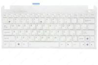 Клавиатура для ноутбука Asus Eee PC 1011PX, 1015PX, X101 seashell series (с рамкой), белая