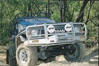 Силовой передний бампер ARB для Nissan GQ Patrol Y60 1988-1997 ALL COIL MODELS 10/9/8 [3416110]