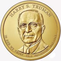 США 1 Доллар 2015 Гарри Трумэн 33-й Президент