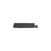 Комплект клавиатура и мышь Logitech MK235 Wireless Keyboard and Mouse Black USB