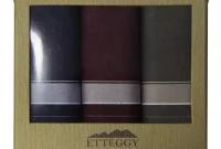 Sunvim Подарочный набор мужской носовые платки Etteggy 3 шт 43х43 арт.P101.96 P101.96