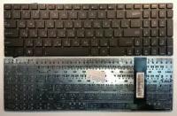 Клавиатура для ноутбука Asus N56 N76 N56V N76V без панели русская чёрная