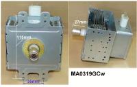 Магнетрон 900W для СВЧ - Артикул: MA0319GCw (Магнетроны и колпачки)