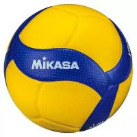 Мяч волейбольный Mikasa V300W FIVB NEW, 5,, Профессиональный, Клееный