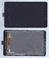Дисплей (экран) в сборе с тачскрином для Acer Iconia Tab A1-841 черный / 1280x800 (WXGA)