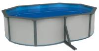 Морозоустойчивый бассейн PoolMagic овальный White размер 9.1x4.6x1.3 м Comfort