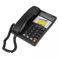 Проводной телефон PANASONIC KX-TS2365RUB, черный