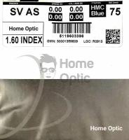 Линза Synchrony 1.60 AS Single Vision HMC Blue