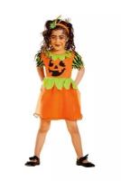 Детский костюм тыквы на Хэллоуин