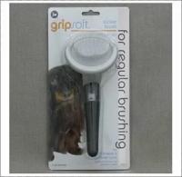 Щетка-пуходерка JW Pet Grip Soft Slicker Brush Small Soft Pin мягкая маленькая для собак