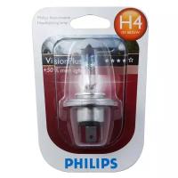 Лампа 12V H4 60/55W +60% P43t блистер (1шт.) Visionplus PHILIPS 12342VPB1