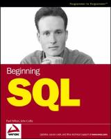 Пол Уилтон, Джон Колби "SQL для начинающих"