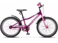 Stels Велосипед Stels Pilot-210 20” Z010 рама 11” Фиолетовый/розовый 2021 [LU095724-LU088514]