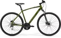 Велосипед MERIDA Crossway 20-D 2021 светлый/зеленый S/M
