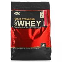 Протеин Optimum nutrition 100% Whey Gold Standard protein, клубника, 4540 г