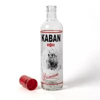 Бутылка сувенирная "Кабан" 0,5 литра