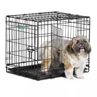 Клетка для собак Midwest iCrate, размер 1, размер 62.9х45.5х49.5см., черный
