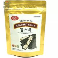 Haejomyeongga Seaweed snack with almond - Закуска из морских водорослей с миндалём, 20гр., Коробка, 40шт.
