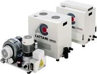 Аспиратор стоматологический Cattani Turbo-Jet 2 в кожухе для влажной аспирации на 2 установки