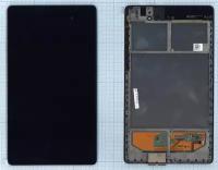 Модуль (матрица + тачскрин) Google Asus Nexus 7 2nd (2013) Wi-Fi черный с рамкой