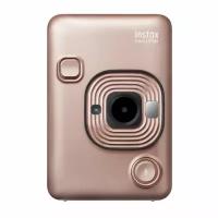 Fujifilm Фотокамера моментальной печати Fujifilm Instax Mini LiPlay BLUSH Gold