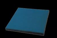 Резиновая дорожная плитка 500х500мм, толщина 16 мм синяя