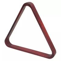 Треугольник для бильярда Classic 68мм махагон
