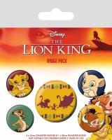 Аксессуары Пирамид Интернешнл The Lion King (Hakuna Matata) Badge Packs / Король лев - комплект значков ( Акуна Матата )