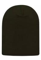 Шапка / Street Caps / Классическая шапка-бини 29 см / тёмно-оливковый / (One size)