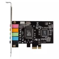 Звуковая карта PCI-E 8738, 5.1, bulk [asia pcie 8738 6c]