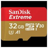 Аксессуар SanDisk Extreme MicroSDHC 32Gb
