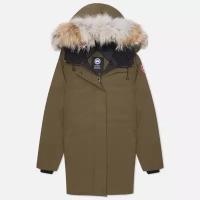 Женская куртка парка Canada Goose Victoria оливковый , Размер S