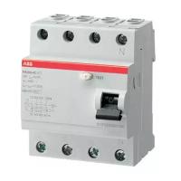 ABB Выключатель дифферециального тока 4мод. FH204AC-25/0,3 2CSF204003R3250