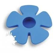 435025ST05 Ручка кнопка детская, цветок синий