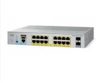 WS-C2960L-16PS-LL Коммутатор Cisco Catalyst 2960L управляемый уровень: 2 портов: 16 2 x 1G SFP LAN Lite