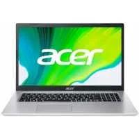 Ноутбук Acer Aspire 5 A517-52-72JN Intel Core i7 1165G7, 2.8 GHz - 4.7 GHz, 8192 Mb, 17.3" Full HD 1920x1080, 256 Gb SSD, DVD нет, Intel Iris Xe Graphics, Windows 10 Professional, серебристый, NX.A5BER.001