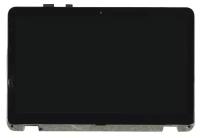 Экран в сборе (матрица + тачскрин) для Asus TP501UB черный с рамкой