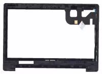 Сенсорное стекло (тачскрин) для Asus Transformer Book Flip TP300 черное с рамкой