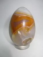 Яйцо — марокканский агат с жеодой (Код: 006720)
