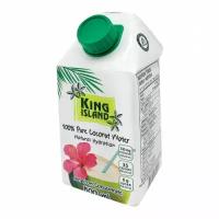 100% Pure Coconut Water, King Island (100% Натуральная кокосовая вода, без сахара), Тайланд, тетрапак, 500 мл.
