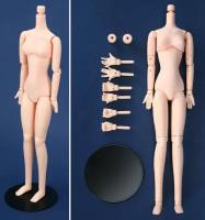 Женское тело куклы 21 см Obitsu Body Female with Magnet Whity (с магнитами белый цвет для кукол Обитсу / Мини-Пуллип / Дал / Биул / Миди Блайз)