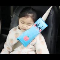 Детская автомобильная подушка MyPads на ремень безопасности регулируемая плечевая накладка для комфортного сна