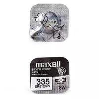 Батарейка для часов Maxell SR512SW 335 NEW 1,55В дисковая 1шт Maxell 2011-02