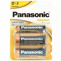 Батарейка Panasonic Alkaline Power LR20, цена за блистер 2 шт
