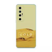 Силиконовый чехол "Gold цвет 1" на Xiaomi Mi 10S / Сяоми Ми 10S