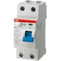 ABB Дифф. выключатель тока УЗО 2-полюсный 40 А, тип AC (перемен.), 1 кА F202 AC-40/0,1. ABB. 2CSF202001R2400