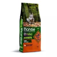 MONGE Dog GRAIN FREE беззерновой корм для собак утка с картофелем 12 кг