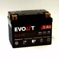 Аккумулятор EVOLIT EL-4N 12.8В, 5Ач, размерность YT4
