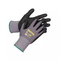 Эластичные перчатки KRAFTOOL Expert р. M со вспененным нитриловым покрытием 11285-M