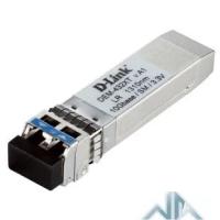 D-Link 432XT/A1A/B1A PROJ Трансивер SFP+ с 1 портом 10GBase-LR для одномодового оптического кабеля (до 10 км)